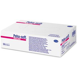 Peha-soft® nitrile white puderfrei unsteril Untersuchungshandschuhe Gr. L 8 - 9