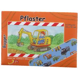 Kinderpflaster Bagger