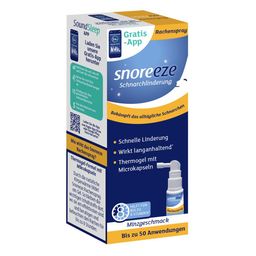 snoreeze Schnarchlinderung  Rachenspray