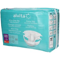 alvita® All-in-One Inkontinenzhosen Maxi Medium Nacht