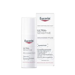 Eucerin UltraSensitive Beruhigende Pflege für Trockene Haut – mindert die Überempfindlichkeit der Haut