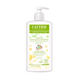 CATTIER Familien Duschgel & Shampoo - Joghurt-Extrakt & Kornblumenwasser
