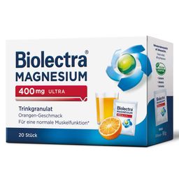 Biolectra® Magnesium 400 mg ultra Trinkgranulat Orange