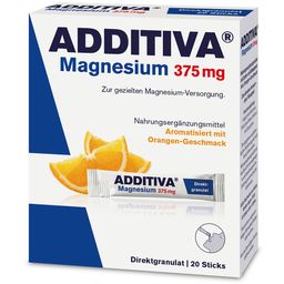 ADDITIVA® Magnesium 375 mg Direktgranulat Orange