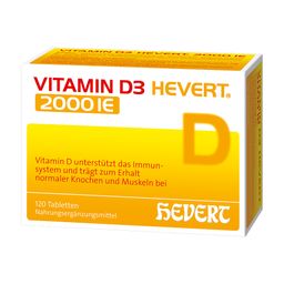 VITAMIN D3 HEVERT® 2000 IE*
