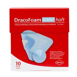 DracoFoam Infekt haft steril 5 x 5 cm
