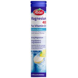 Abtei Magnesium 400 Plus Vitamin C + E Brause