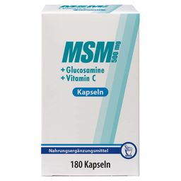 MSM 500 mg + Glucosamin + Vitamin C Kapseln