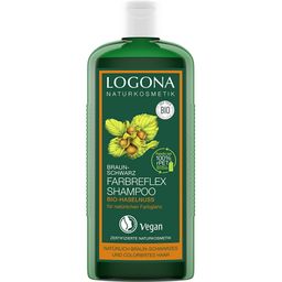 LOGONA FARBREFLEX SHAMPOO BRAUN-SCHWARZ BIO-HASELNUSS