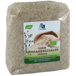 Avitale Ganze Flohsamenschalen aus Indien-99% Rein, Bio-Qualität ohne Zusätze