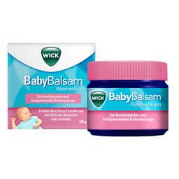 WICK BabyBalsam zur beruhigenden und entspannenden Babymassage