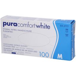 AMPri Pura Comfort Nitrilhandschuhe weiß 100 Stück Gr.M