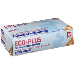 AMPri ECO-PLUS Vinyl-Untersuchungshandschuhe puderfrei 100 Stück Gr. XL