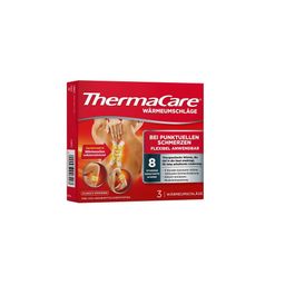 ThermaCare® bei punktuellen Schmerzen, kleines ThermaCare® Wärmepflaster zur flexiblen Anwendung