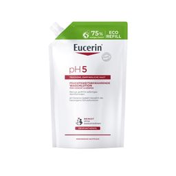 Eucerin® pH5 Waschlotion für Körper, Gesicht und Hände  – bietet empfindlicher und trockener Haut eine milde Reinigung & bewahrt die Schutzfunktion der Haut