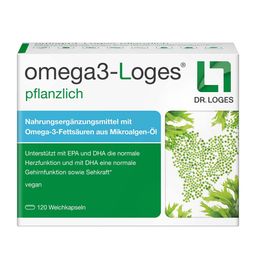 omega3-Loges pflanzlich – Omega-3 Kapseln vegan