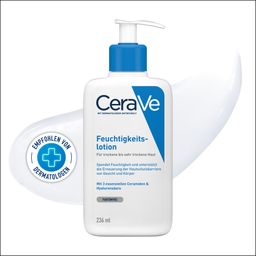 CeraVe Feuchtigkeitslotion: leichte Körperlotion für trockene bis sehr trockene Haut