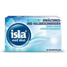 isla med akut Halspastillen bei Halsschmerzen und Erkältung