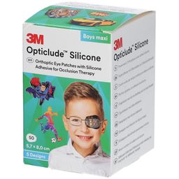 Opticlude 3M Silicone Boys maxi 5,7 x 8 cm