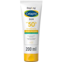 CETAPHIL SUN Sensitive Gel-Creme SPF 50+ Extra-leichter, fettfreier Sonnenschutz