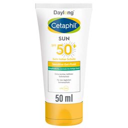 CETAPHIL SUN Sensitive Gel-Fluid SPF 50+ Extra-leichter Sonnenschutz Gesicht