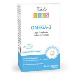 White Omega® KIDS – Reine Omega-3-Fischöl-Kapseln