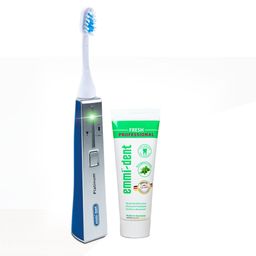 Emmi®-dent Platinum Ultraschallzahnbürste Basis-Set blau