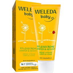 Weleda Baby Pflegecreme Calendula Körper & Gesicht - Körperpflege, schützt und pflegt intensiv