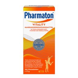 Pharmaton Vitality | Mit Ginseng G115 mit Vitaminen und Mineralstoffen für Vitalität