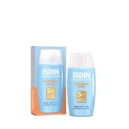 ISDIN Fusion Water Magic Sonnencreme Gesicht LSF 50 - sehr hoher Sonnenschutz mit Full-Spectrum Schutz