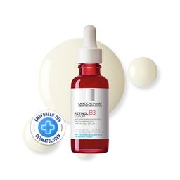 La Roche Posay Retinol B3 Serum Intensiv korrigierendes, regenerierendes Anti Aging Serum mit Retinol für empfindliche Haut + Anthelios UV Mune Antipigment Fluid 15ml GRATIS