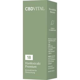 HANF EXTRAKT Premium 18% CBD VITAL Tropfen