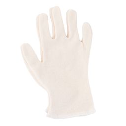 FRANK® Zwirnhandschuhe aus Baumwoll-Trikot rohweiß Gr. M