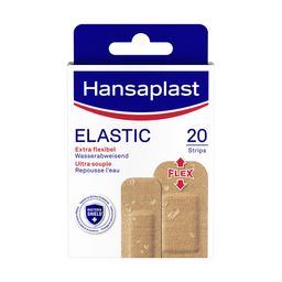 Hansaplast Elastic Pflaster | Elastische Pflaster | Pflaster-Set | Für Finger & Gelenke | 20 Stk.