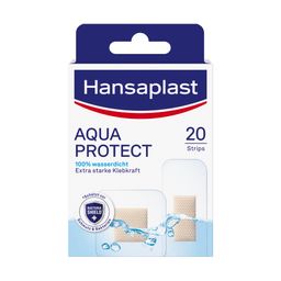 Hansaplast Aqua Protect Pflaster | Wasserdichte Pflaster | Flexible Duschpflaster | 20 stk.