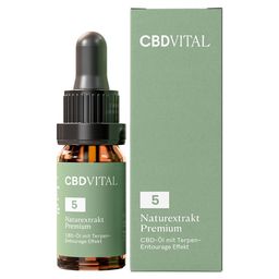 CBD VITAL Naturextrakt Premium CBD Öl 5%