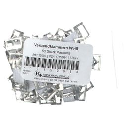 Brinkmann® Verbandklammern weiß