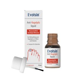 Evolsin® Anti-Nagelpilz Liquid - Nagelpilz Nagellack für Füsse und Hände - Wissenschaftlich bestätigte Wirkweise