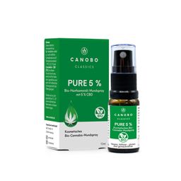 CANOBO PURE 5% Bio CBD Mundspray