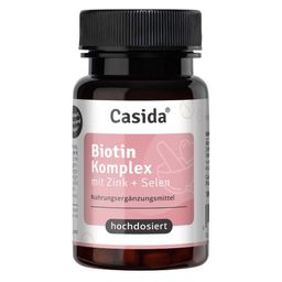 Casida Biotin + Selen + Zink für Haut, Haare & Nägel – hochdosiert - vegan