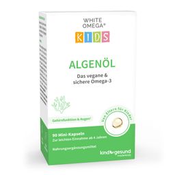 White Omega® Kids Omega 3 für Kinder - vegan - aus Algenöl