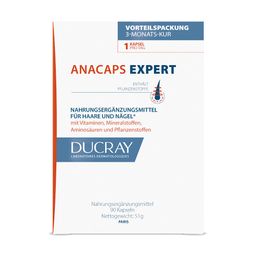 DUCRAY Anacaps Expert – Nahrungsergänzungsmittel für Haare & Nägel