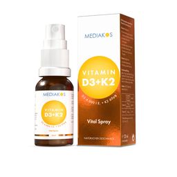 MEDIAKOS Vitamin D3 + K2 I.E. 60 µg Vital Spray