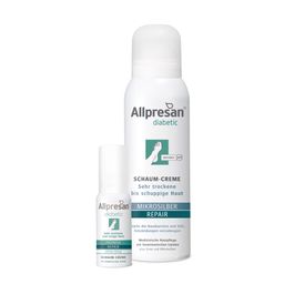 Allpresan diabetic MIKROSILBER REPAIR Schaum-Creme