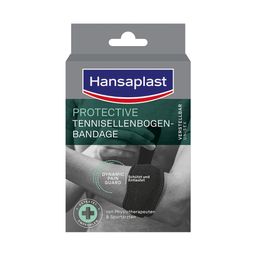 Hansaplast Protective Tennisellenbogen Bandage | Schützende & entlastende Armbandage | Sportbandage