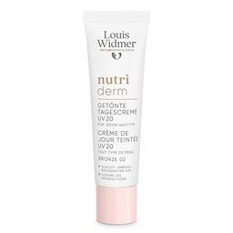 Louis Widmer nutriderm Getönte Tagescreme UV 20 - Bronze 02 o.p