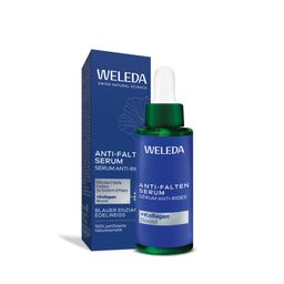 Weleda Anti-Falten Serum Blauer Enzian & Edelweiss - reduziert tiefe Falten & strafft die Haut
