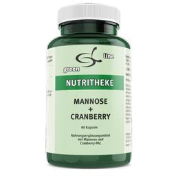 green line NUTRITHEKE Mannose + Cranberry
