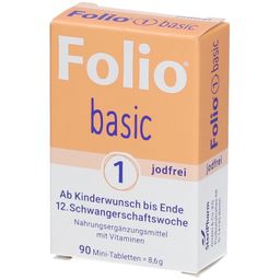 FOLIO 1 basic jodfrei Filmtabletten