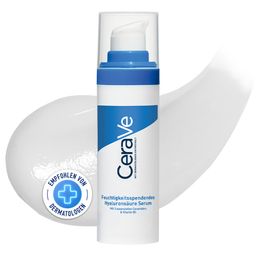 CeraVe Feuchtigkeitsspendendes Hyaluronsäure Serum: Aufpolsterndes Gesichtsserum für trockene bis normale Haut
